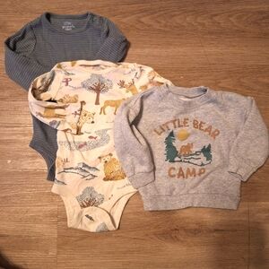 12M little planet onsies